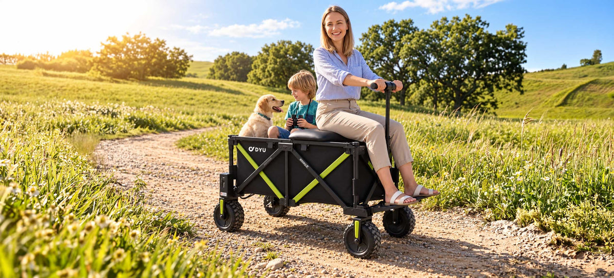 What Is an Electric Wagon? A Smarter Way to Carry Gear for Camping, RV Trips and Outdoor Adventures