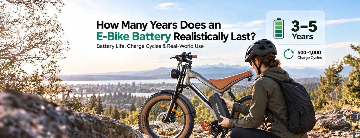 How Many Years Does an E-Bike Battery Realistically Last? - ridemart