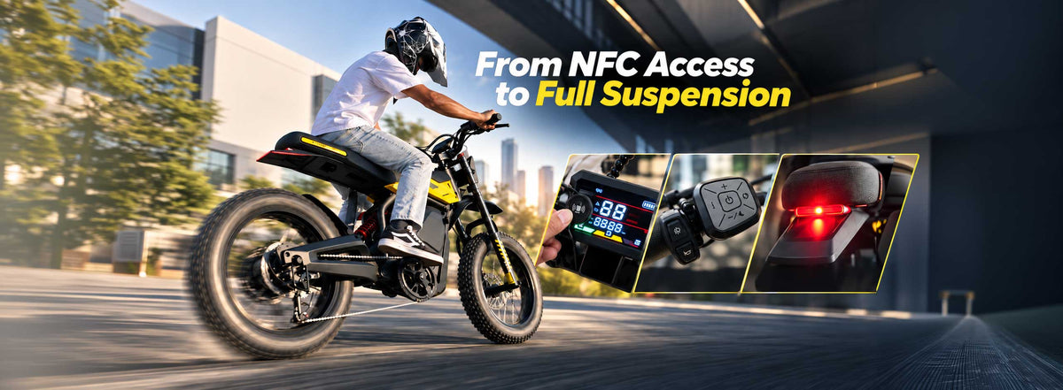 From NFC Access to Full Suspension: What Makes a Modern Moped-Style Smart E-Bike?