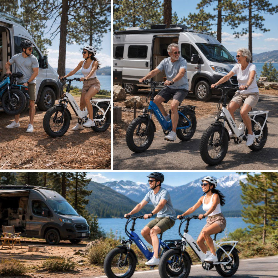 Hynox FLEX & Hynox Trooper X 20”  Folding Electric Bike Bundle