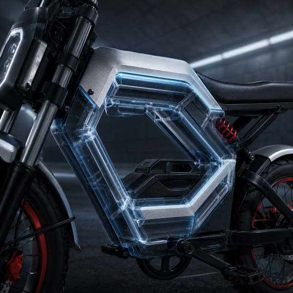 AEROSPACE-GRADE ALUMINUM FRAME