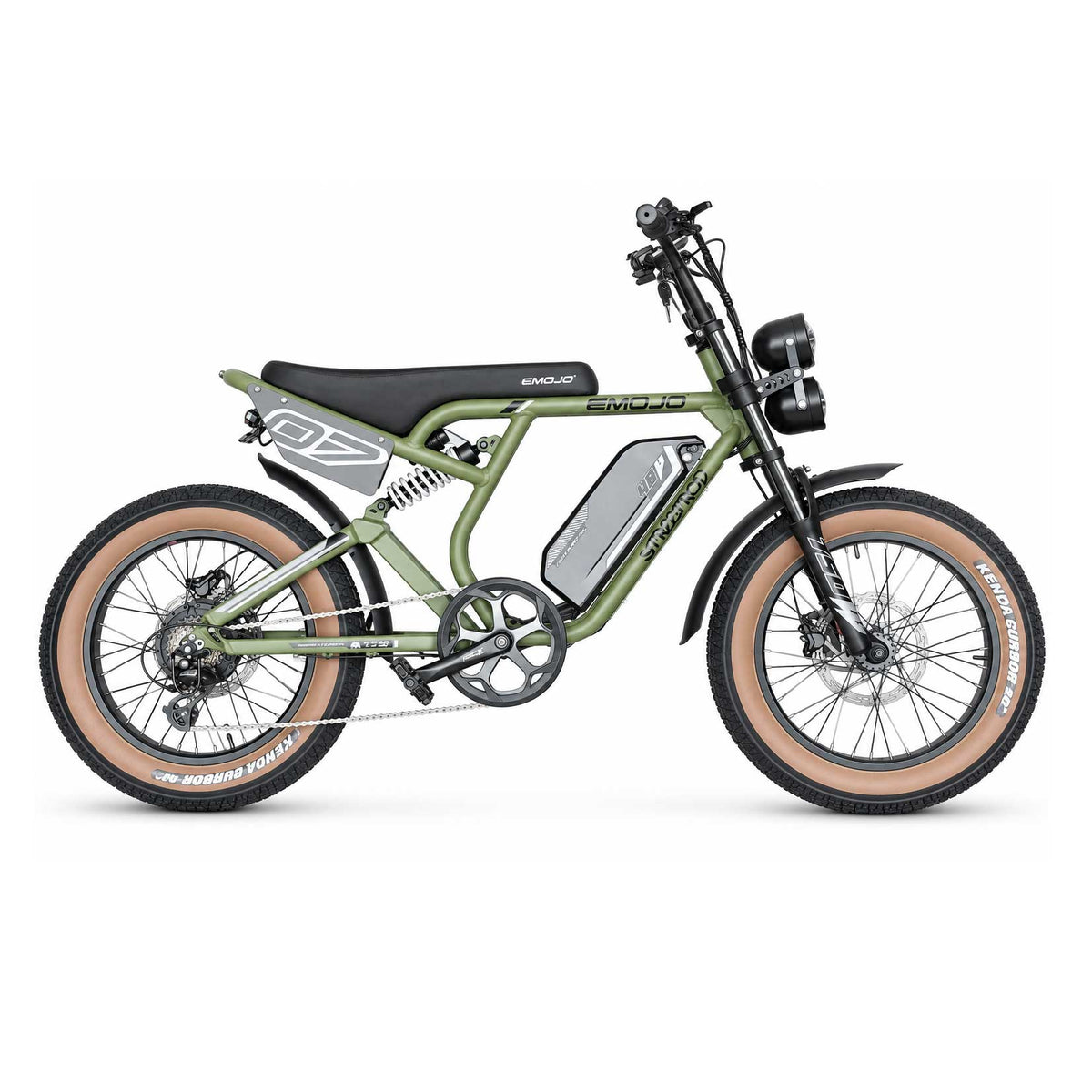 Emojo Streetrod Electric Bike - Ride in Style and Comfort-6