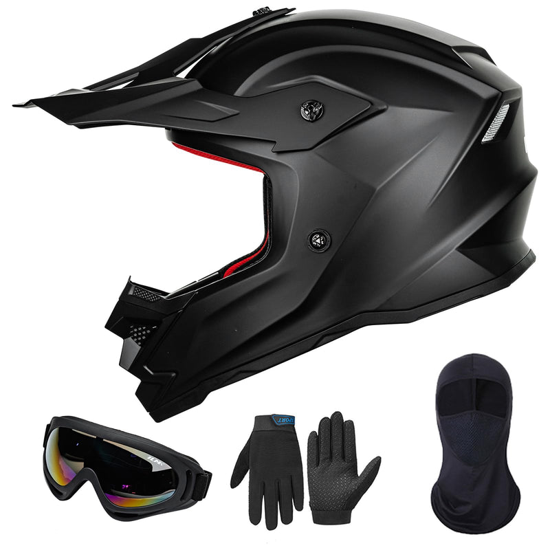 ILM Youth ATV Helmet Kids Dirt Bike Motocross BMX Off Road Motorbike Go Kart Casco DOT ECE Model Z705 (Starlight Pony, S)