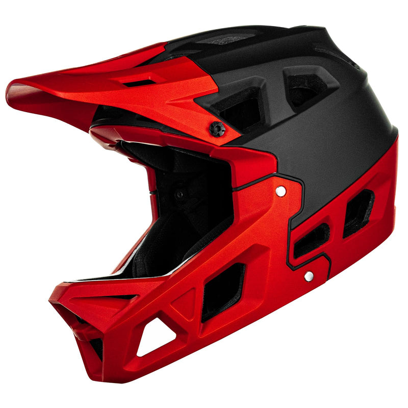 ILM Adult Mountain Bike Helmet Men & Women Full Face Lightweight BMX MTB Helmet ASTM CPSC CE Certified Cycling Helmet Model ZL-B068