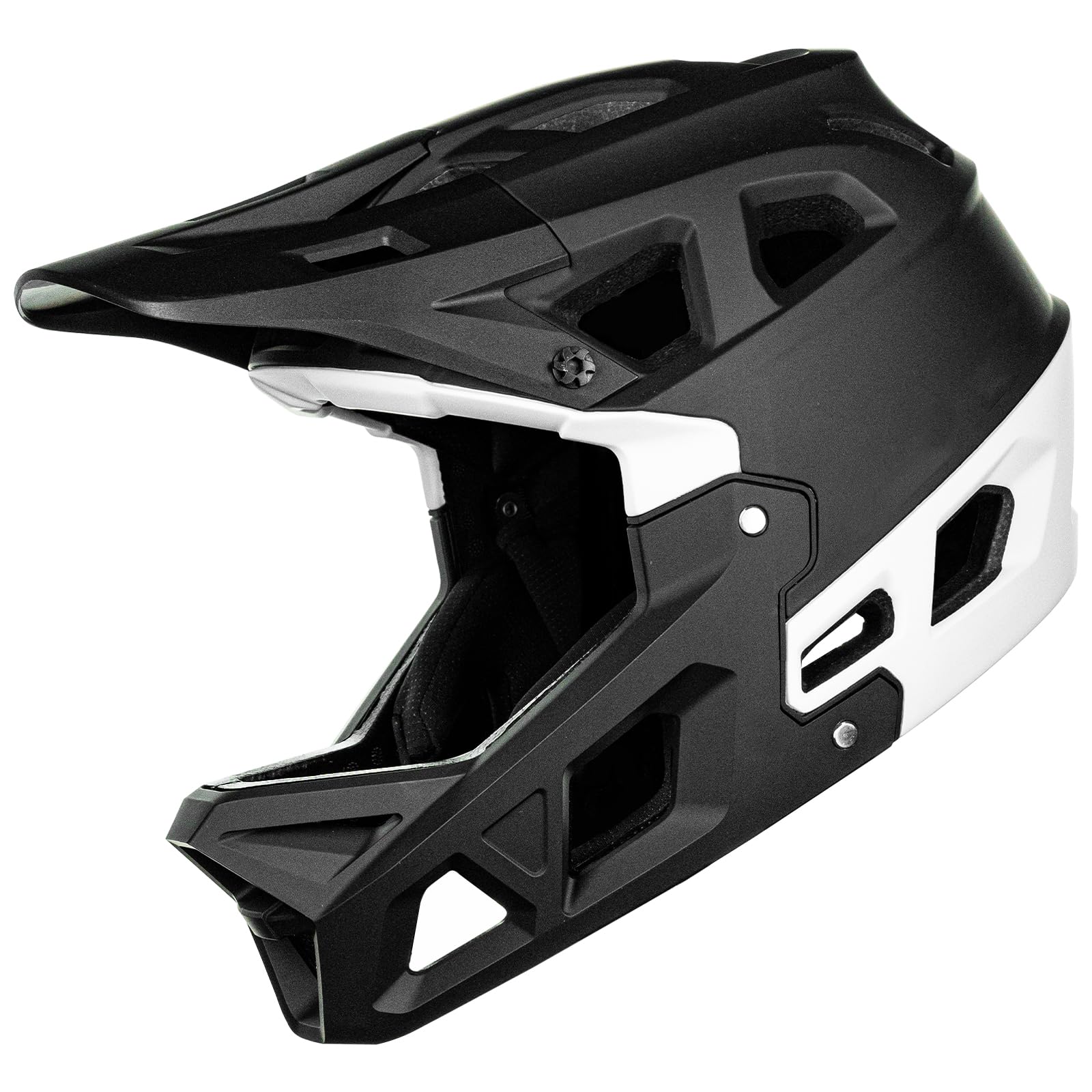 ILM Adult Mountain Bike Helmet Men & Women Full Face Lightweight BMX MTB Helmet ASTM CPSC CE Certified Cycling Helmet Model ZL-B068