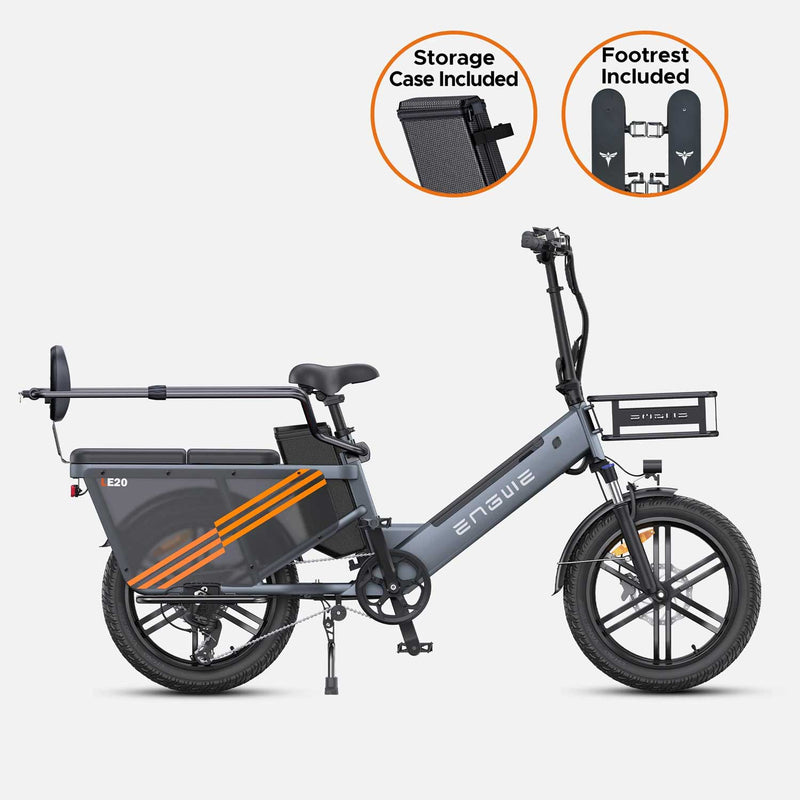 ENGWE LE20 1300W Peak Torque sensor Step-Thru Passenger Ebike-2