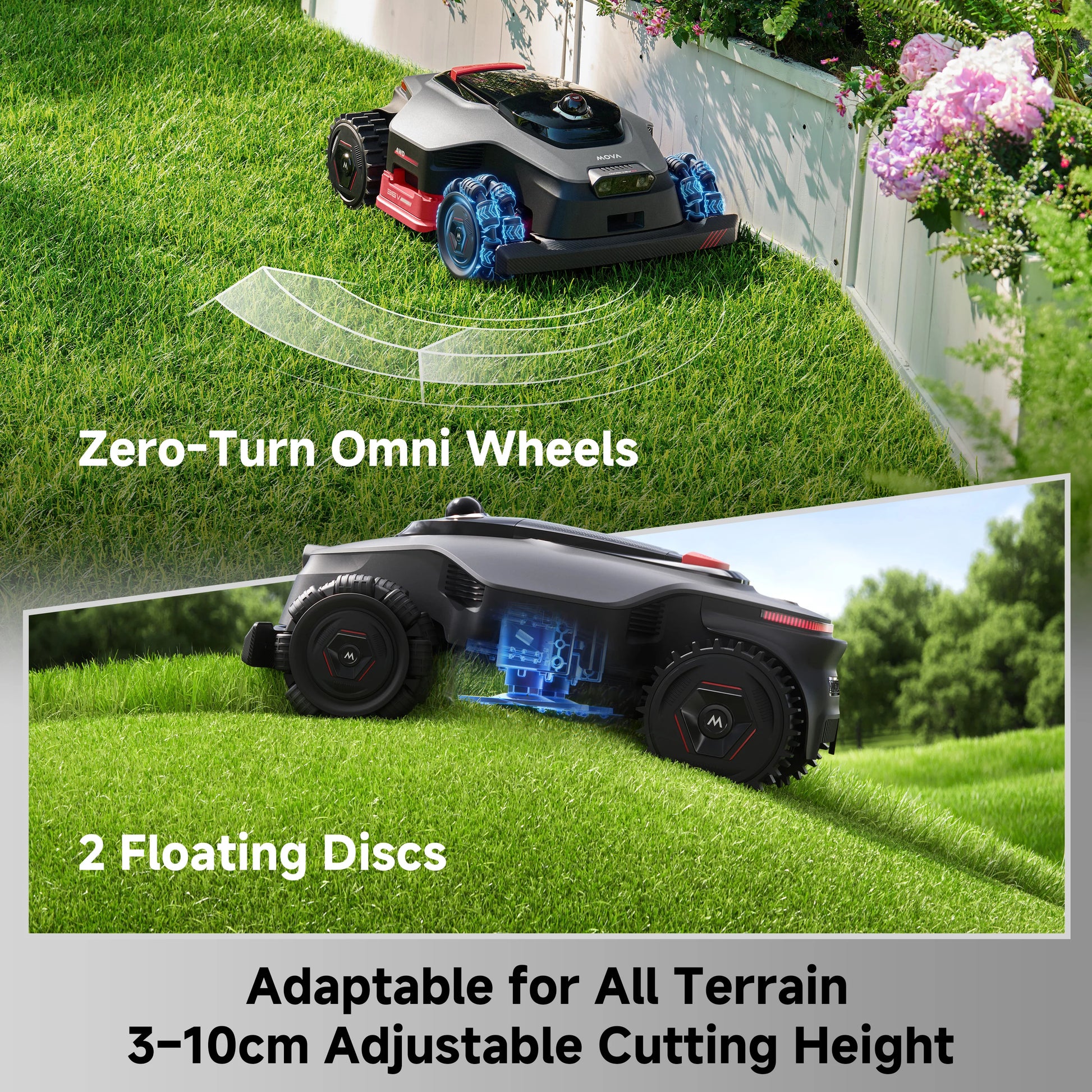 MOVA Lidax Ultra 3000 AWD Robotic Lawn Mower | 0.75 acre-8