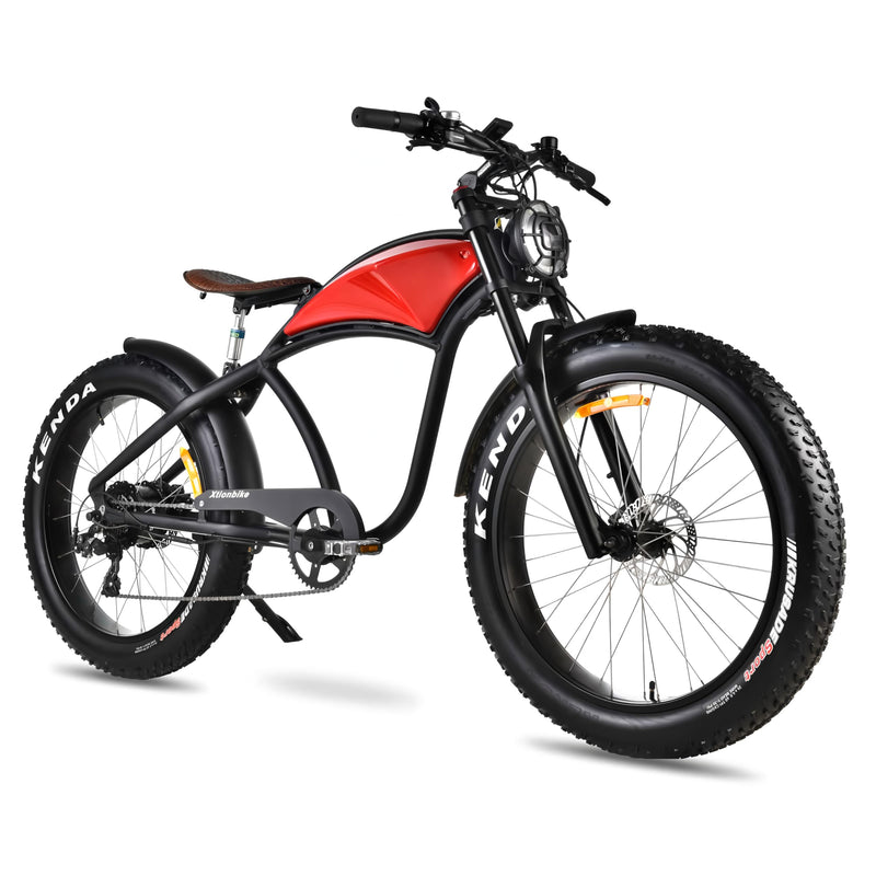 Electric Mountain Bikes for Adults, 750W/3000W Motor 28/45 MPH High Speed E-Bike, 37 Mile Range 48V/60V 15.6Ah/25Ah Battery, 7 Speed Dual Shock Absorber Fat Tire Bicycle