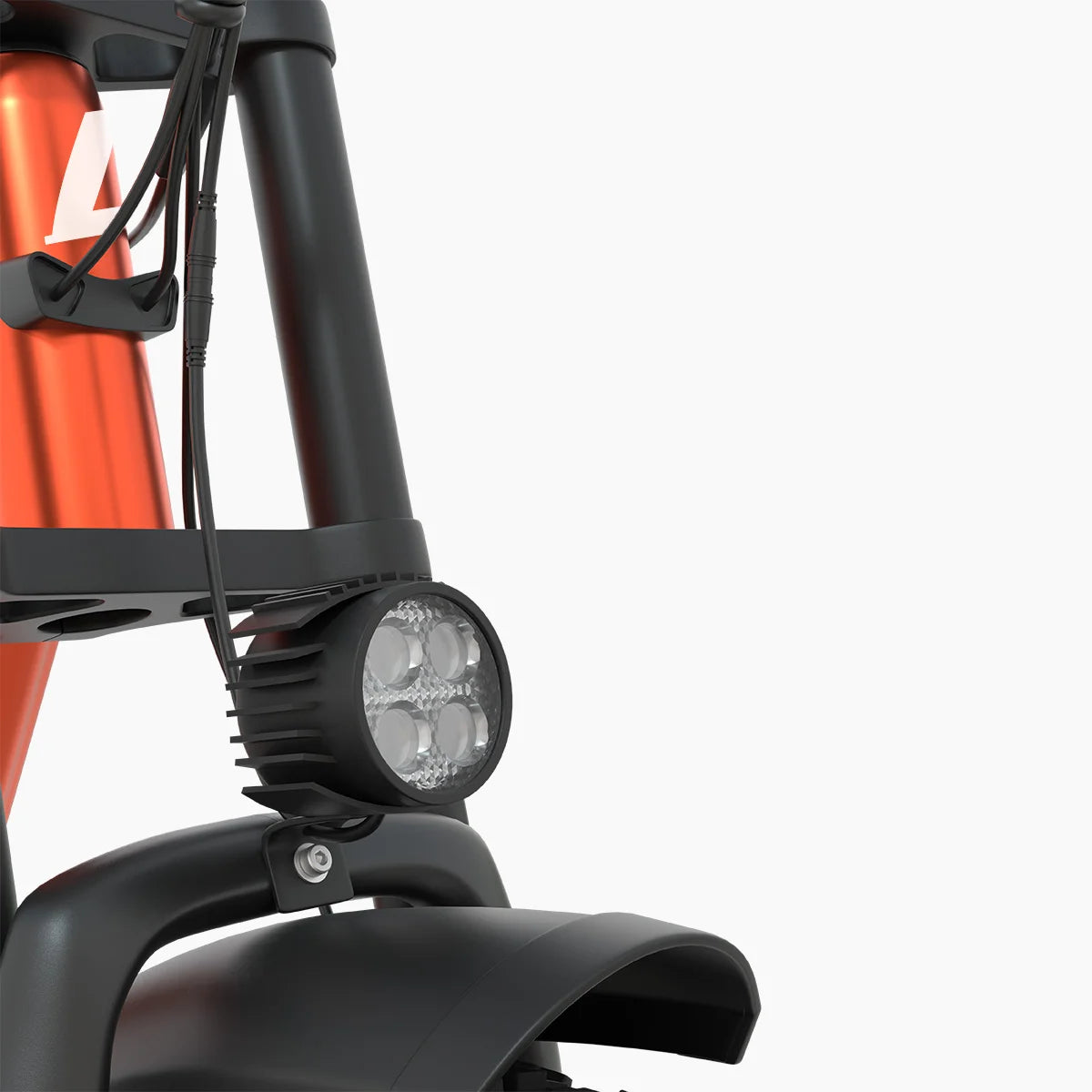 ### Cyclone Step thru electric bike orange