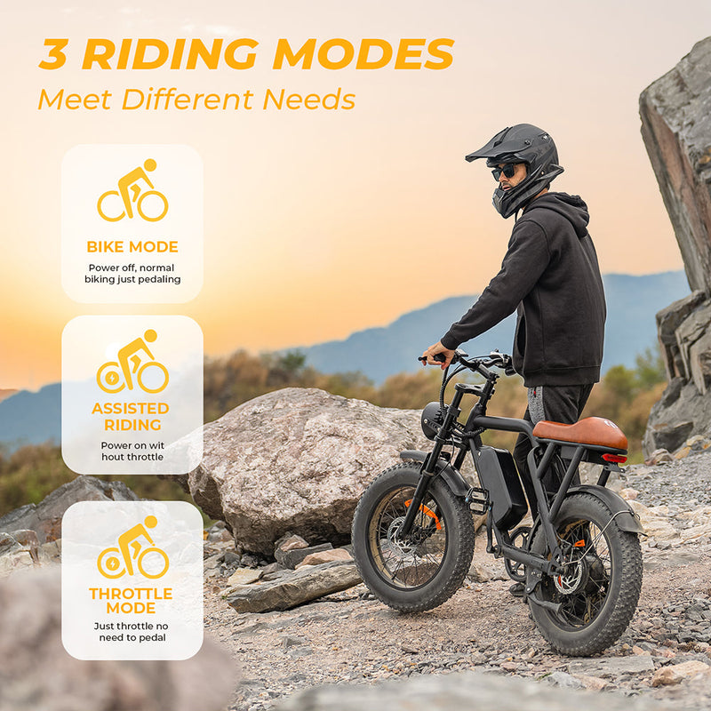 MEGAWHEELS EB01 Electric Bike-2
