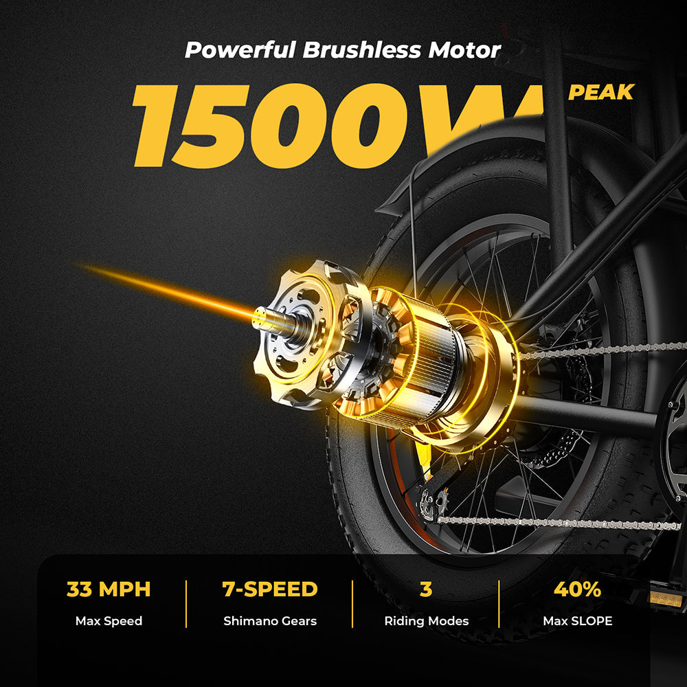 MEGAWHEELS EB01 Electric Bike-5