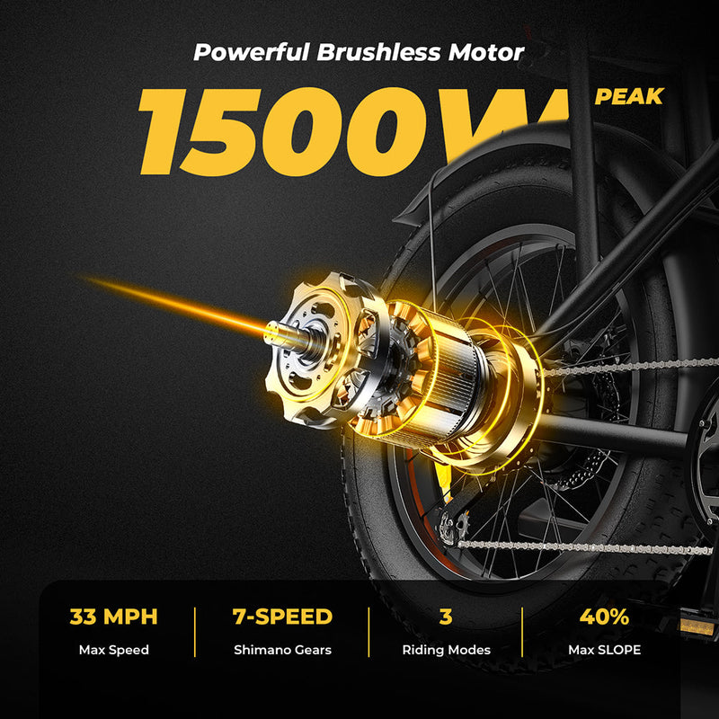 MEGAWHEELS EB01 Electric Bike-5