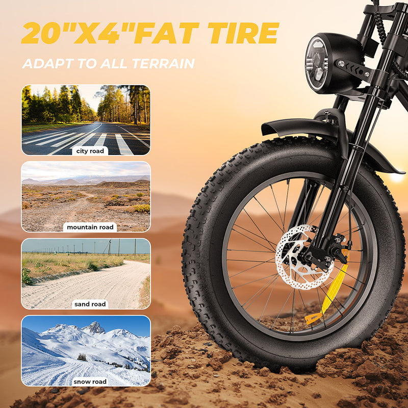 MEGAWHEELS EB01 Electric Bike-7