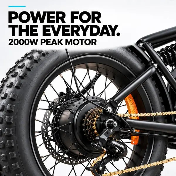 2000W Peak Motor