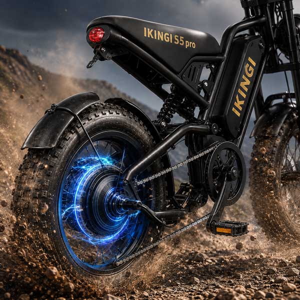BUILT FOR ROUGHER ROADS.