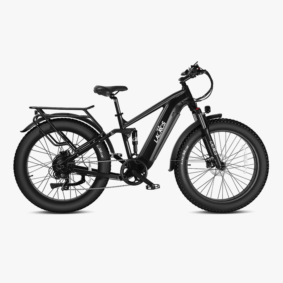 ###Full suspension electric offroad bike