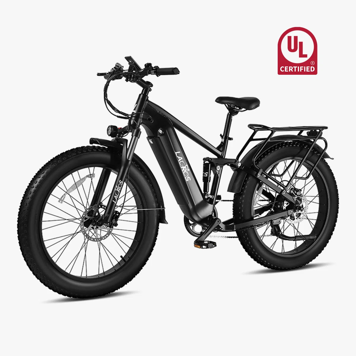 ###Full suspension electric offroad bike