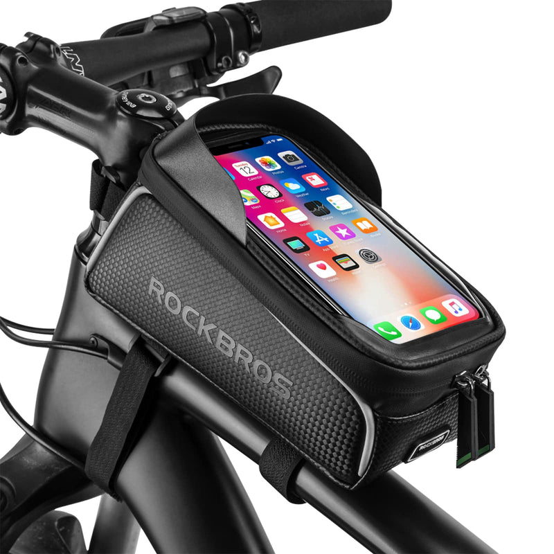 ROCKBROS Bike Phone Front Frame Bag Waterproof-1