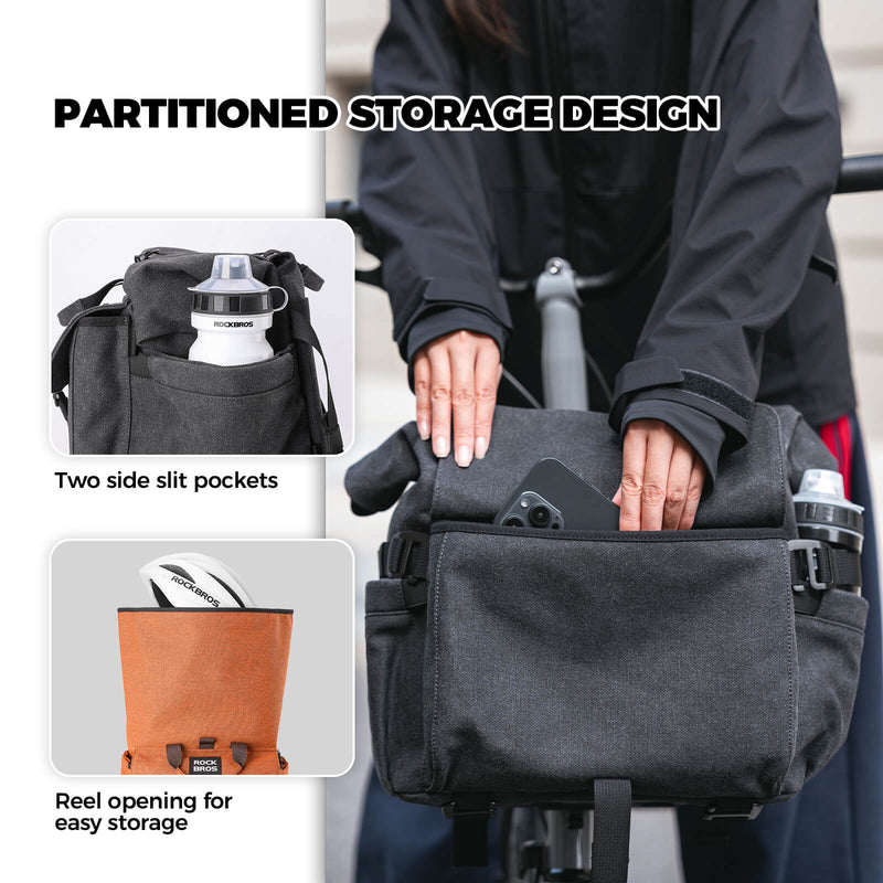 Folding Bike Handlebar Bag - 11.5L-4