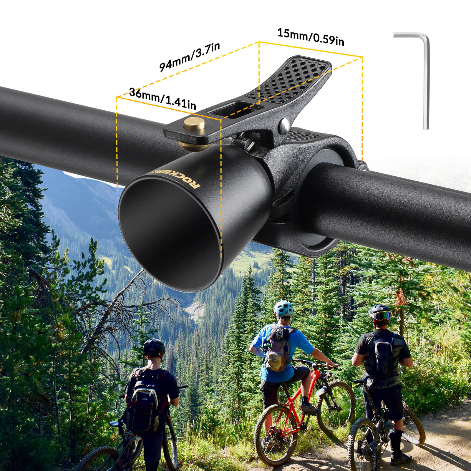 Bike Bell – Loud Sound for MTB & Road Bikes-21