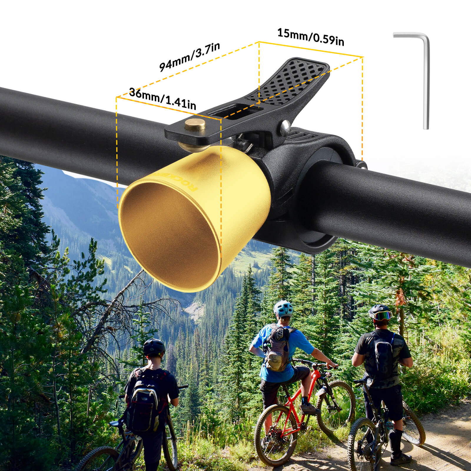 Bike Bell – Loud Sound for MTB & Road Bikes-24