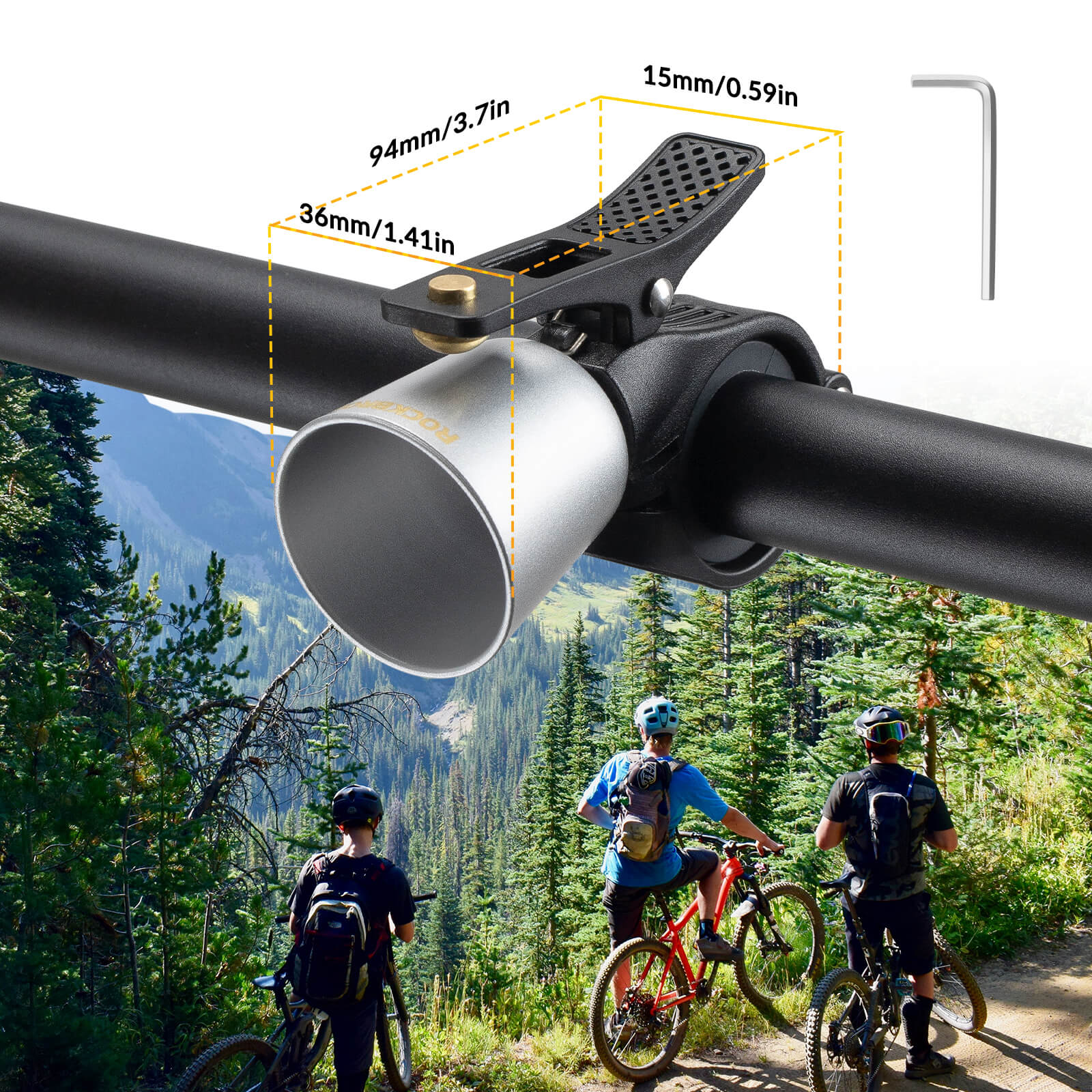 Bike Bell – Loud Sound for MTB & Road Bikes-23