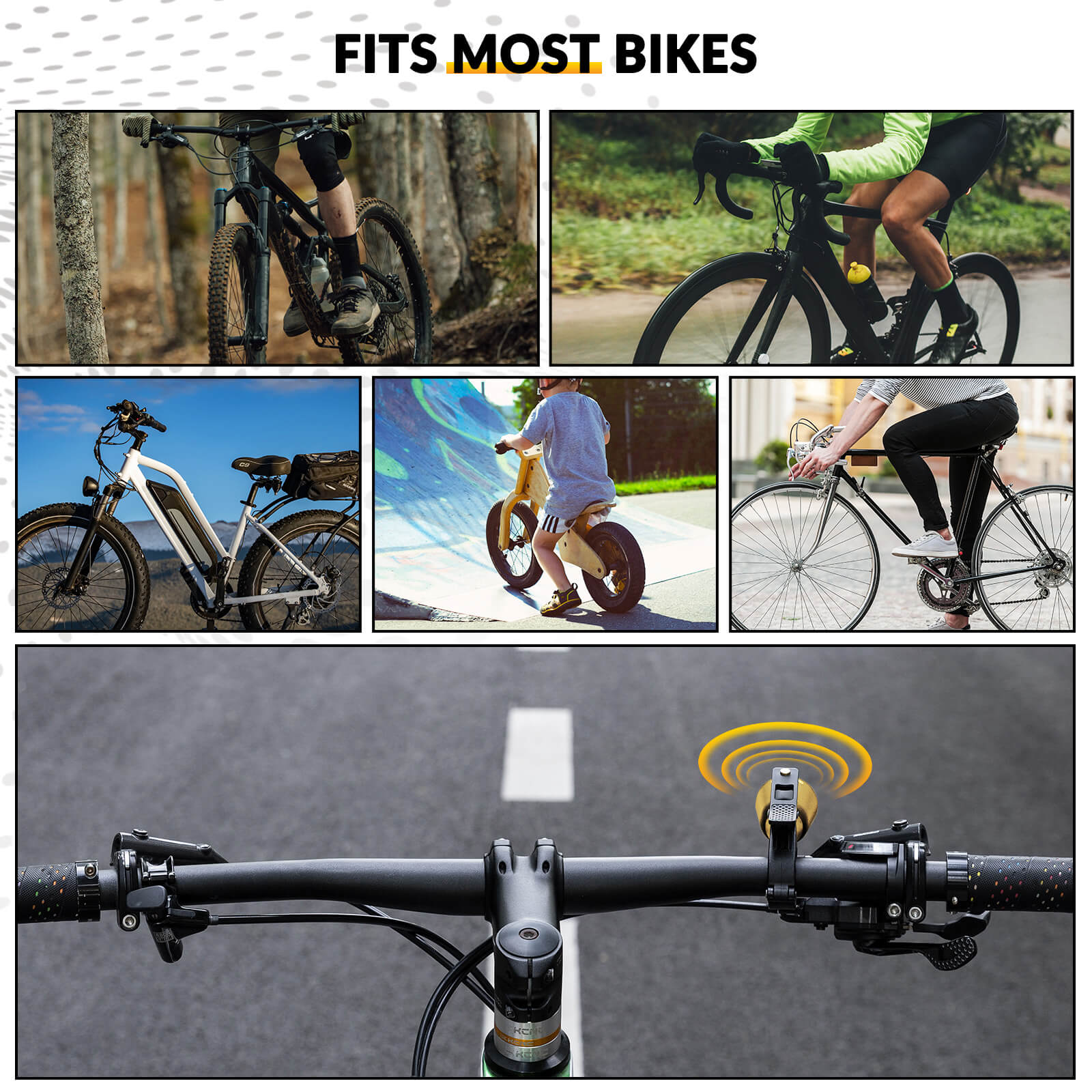 Bike Bell – Loud Sound for MTB & Road Bikes-32