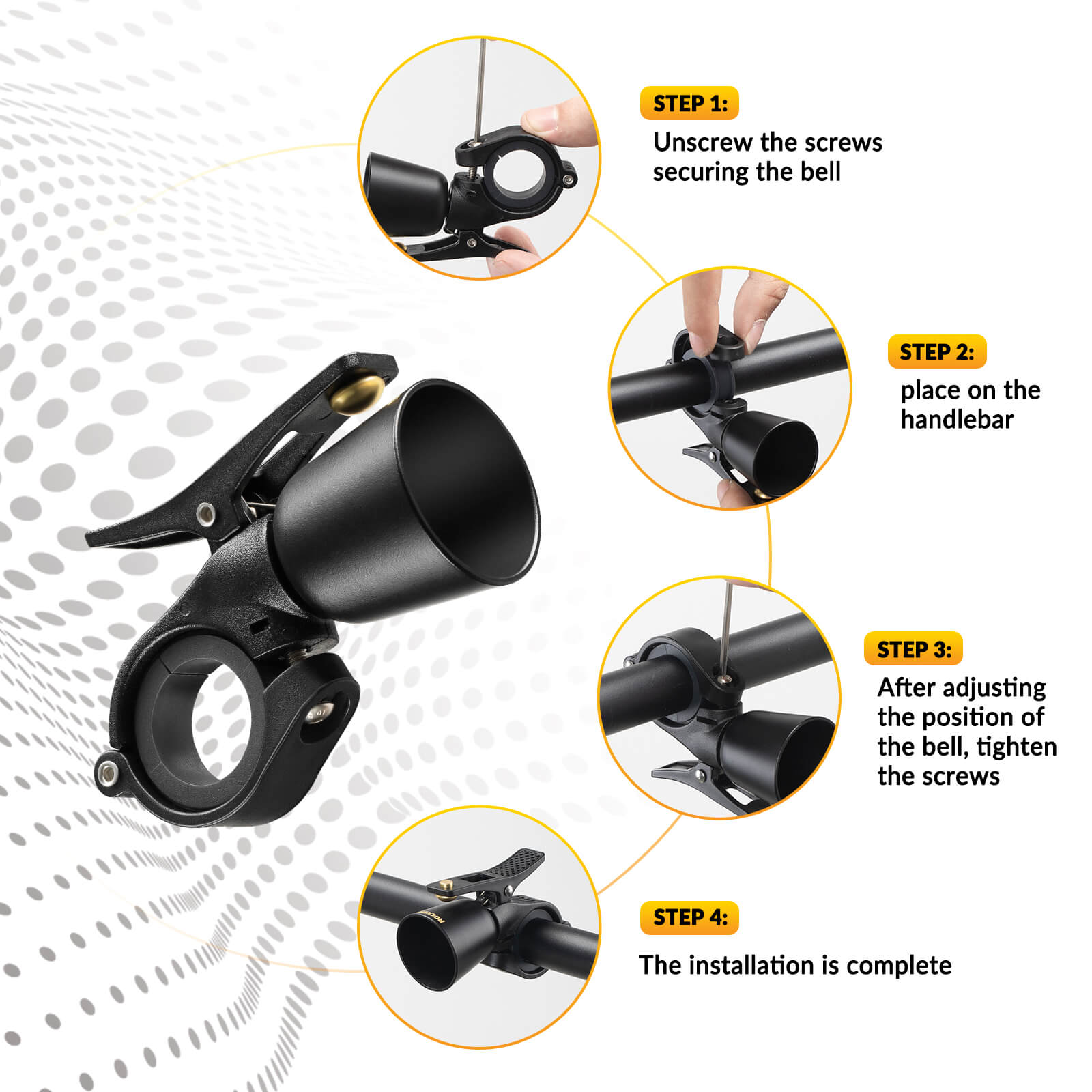 Bike Bell – Loud Sound for MTB & Road Bikes-25