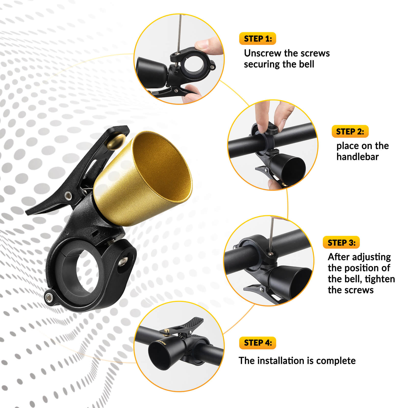 Bike Bell – Loud Sound for MTB & Road Bikes-28