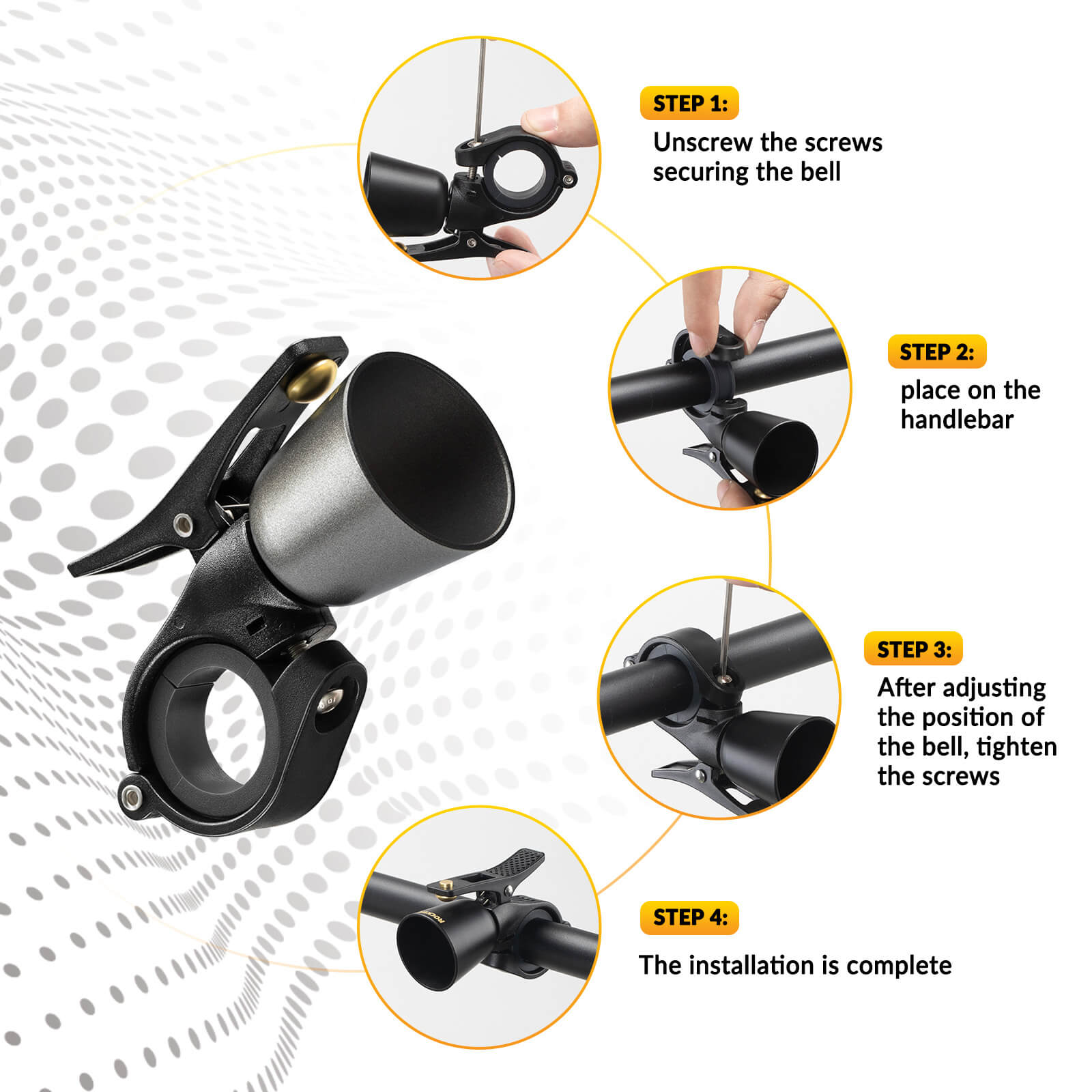 Bike Bell – Loud Sound for MTB & Road Bikes-26