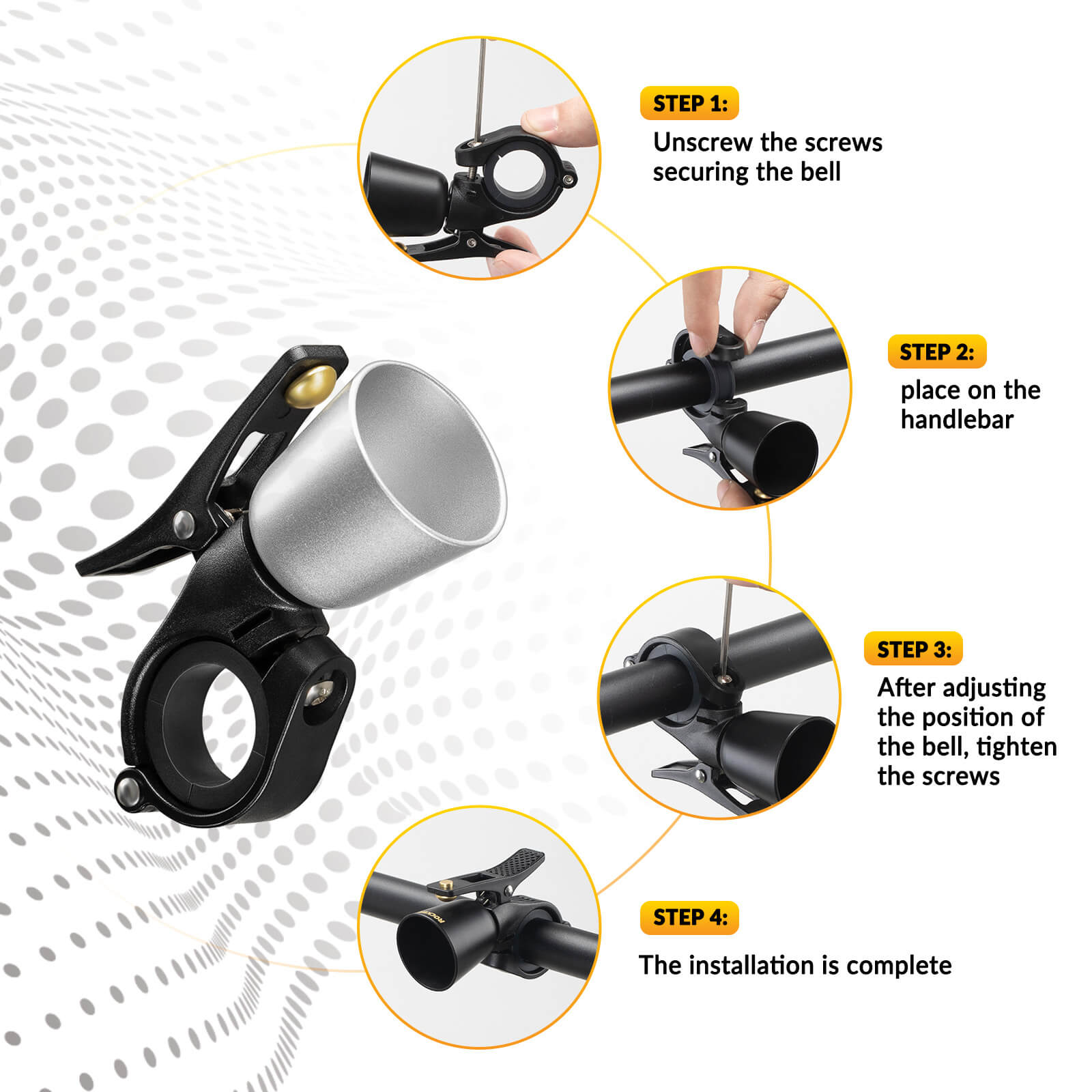 Bike Bell – Loud Sound for MTB & Road Bikes-27