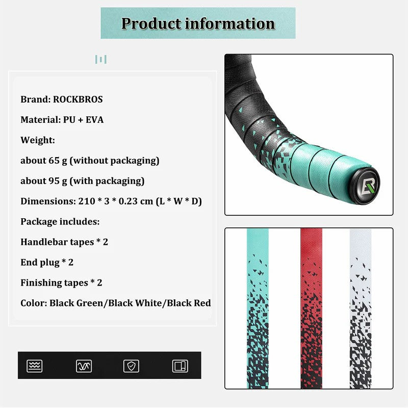 Anti-Slip Road Bike Handlebar Tape-4