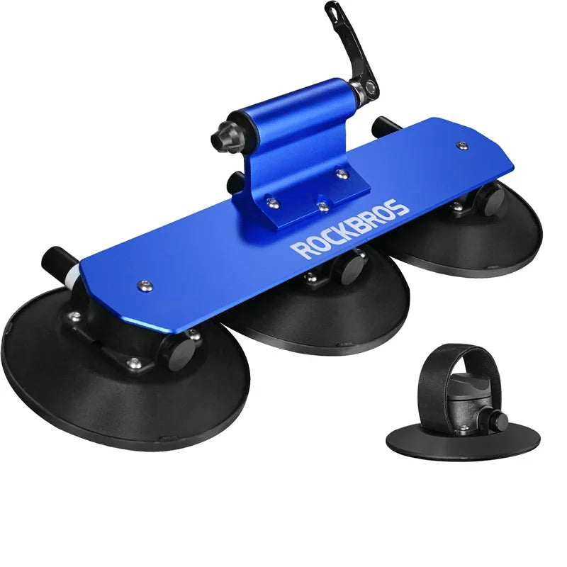 Suction Cup Bike Rack for Car Roof Quick Release Roof Mounted Carrier-3