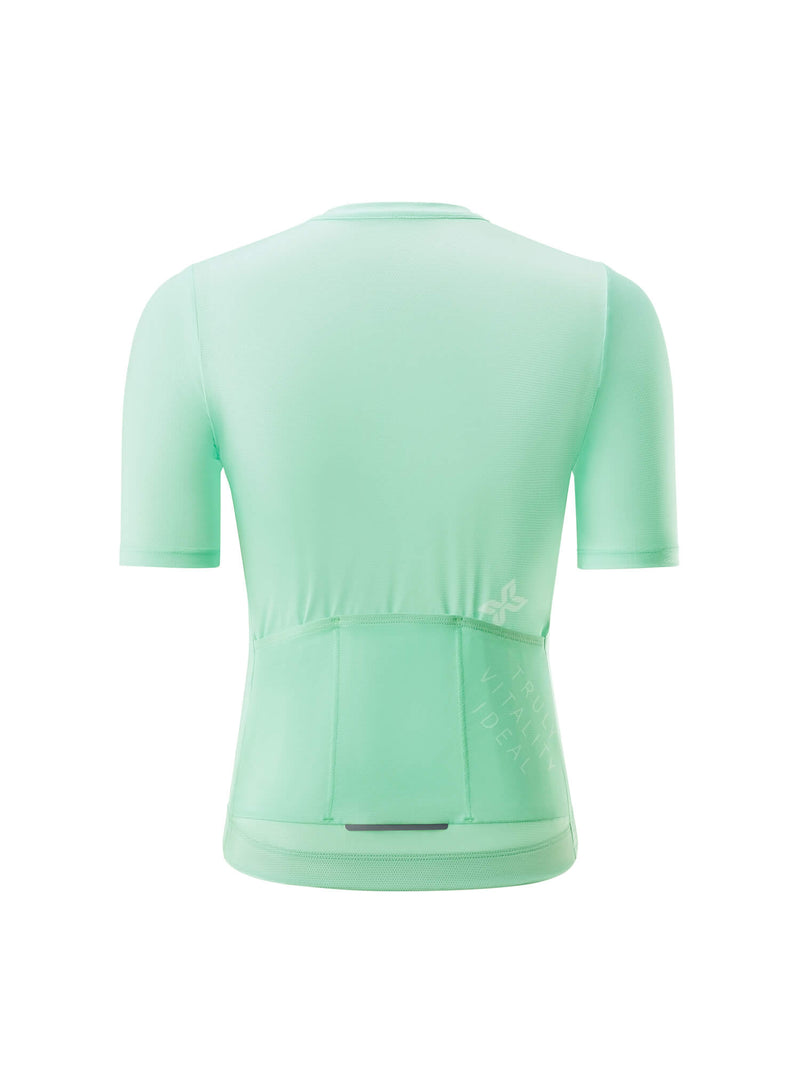 Women's TVI Solid Color Short-Sleeve Cycling Jersey-2