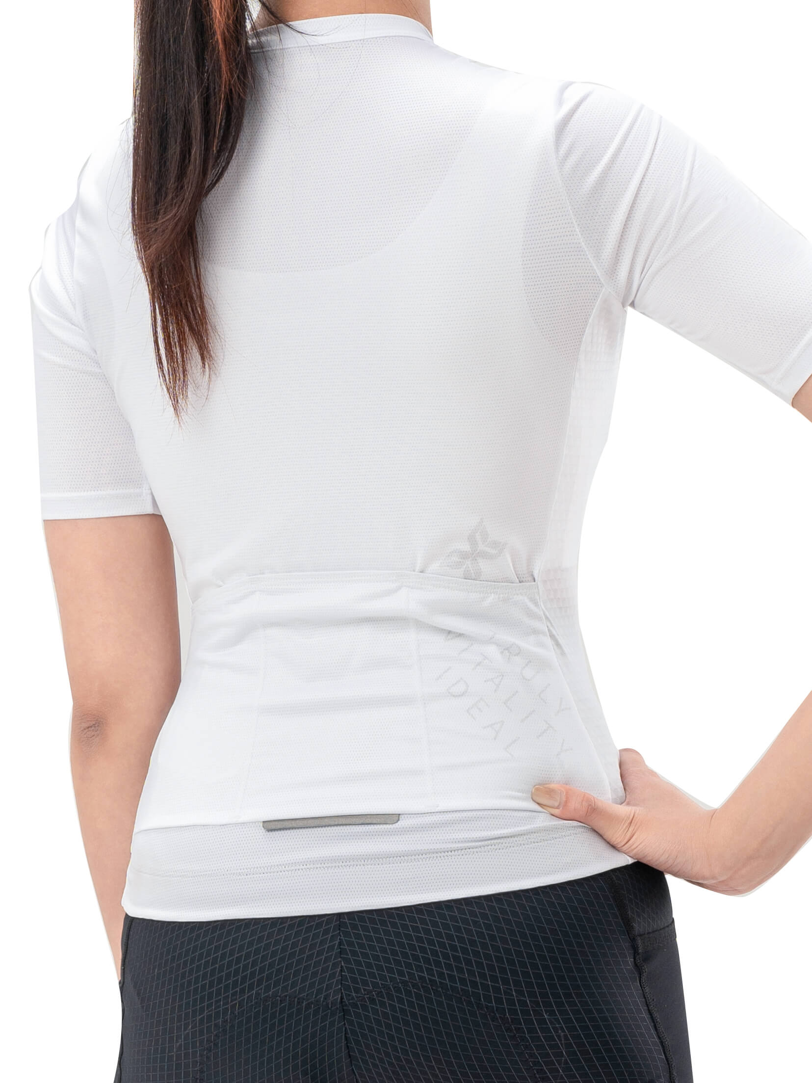 Women's TVI Solid Color Short-Sleeve Cycling Jersey-7