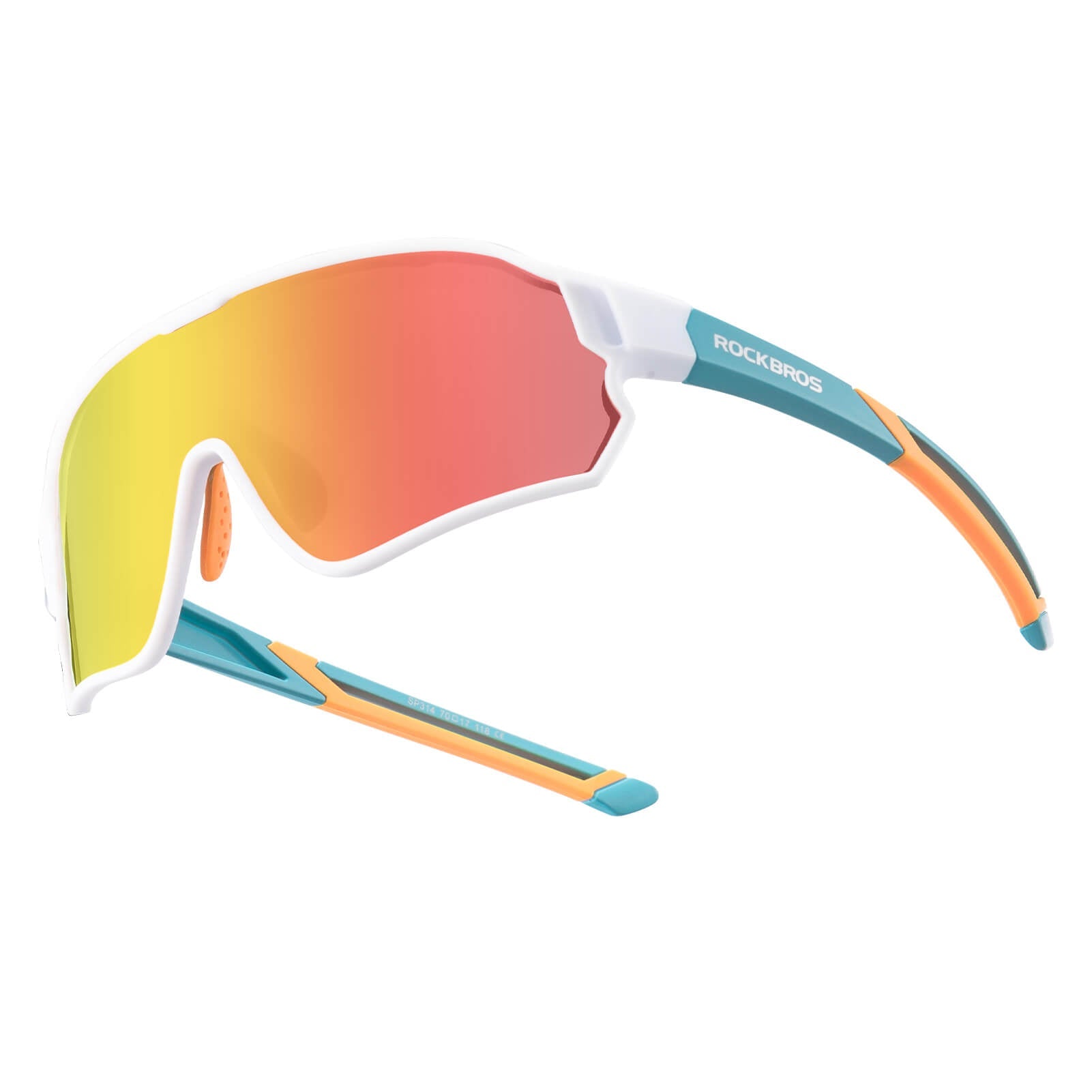 ROCKBROS Kids Polarized Cycling Sunglasses UV400 Bike Glasses-3