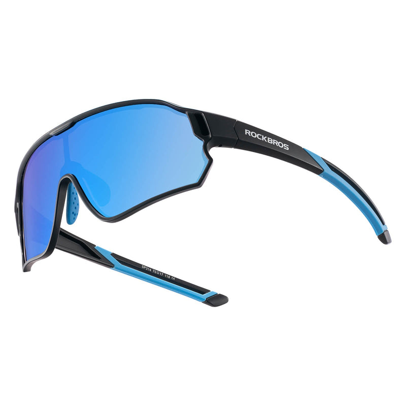 ROCKBROS Kids Polarized Cycling Sunglasses UV400 Bike Glasses-2