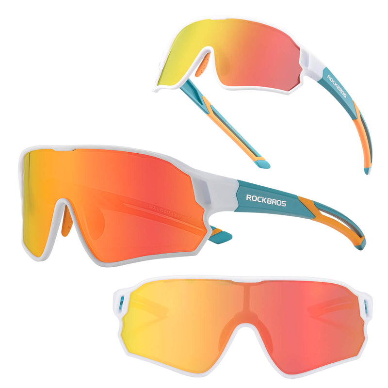 ROCKBROS Kids Polarized Cycling Sunglasses UV400 Bike Glasses-9