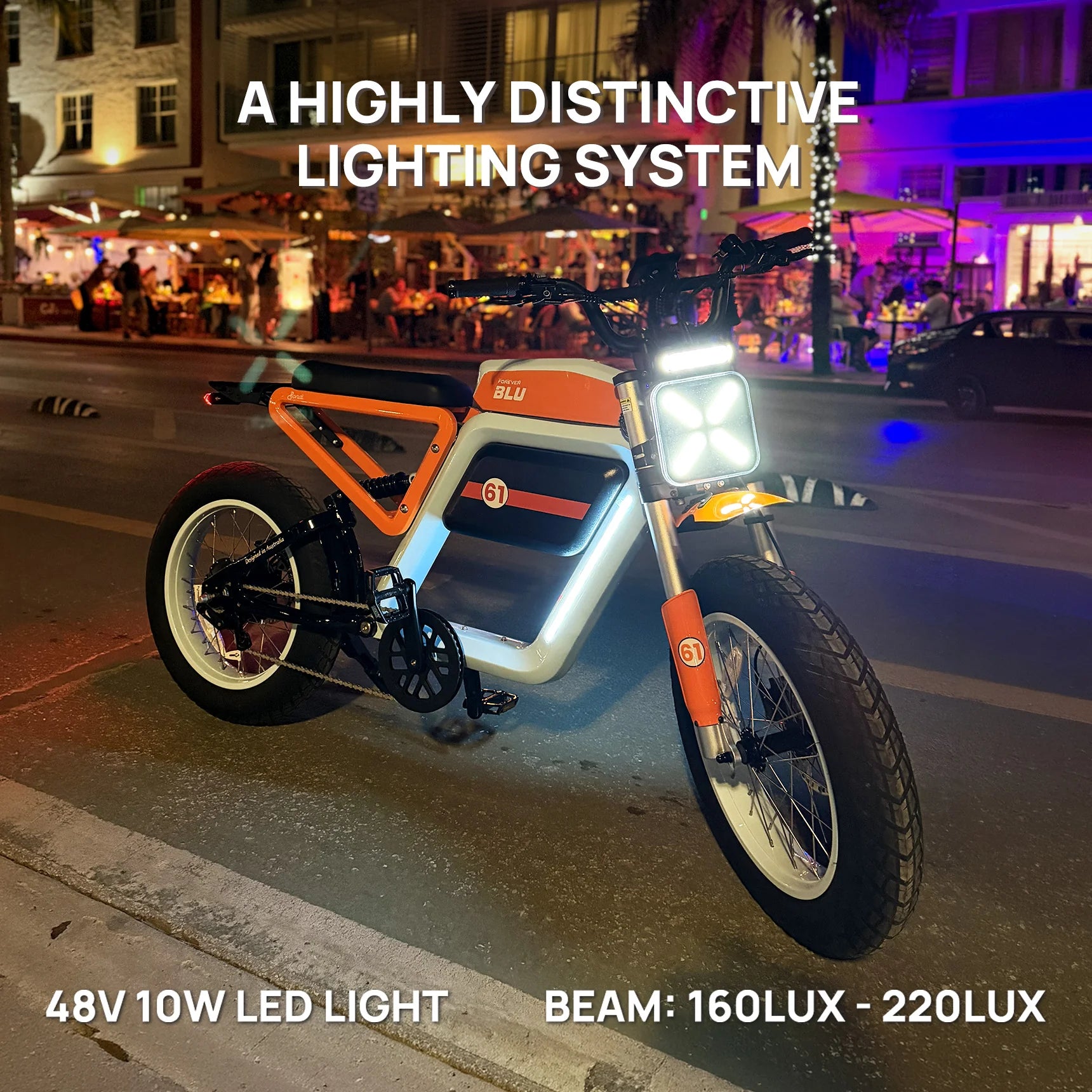 Forever Blu BONDI 750W 20Ah Smart E-Bike-7