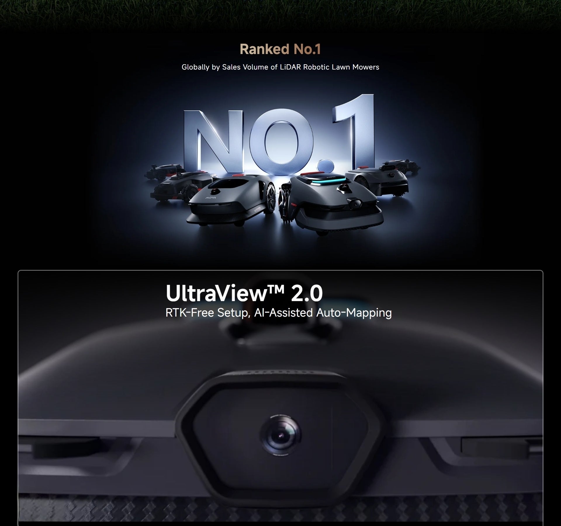 MOVA LIDAX Ultra 1000 Lawn Mower | 0.25 acre