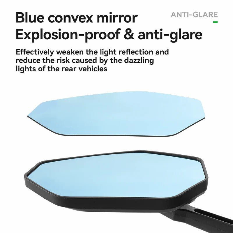 Anti-Glare Bike Handlebar Mirror - ridemart