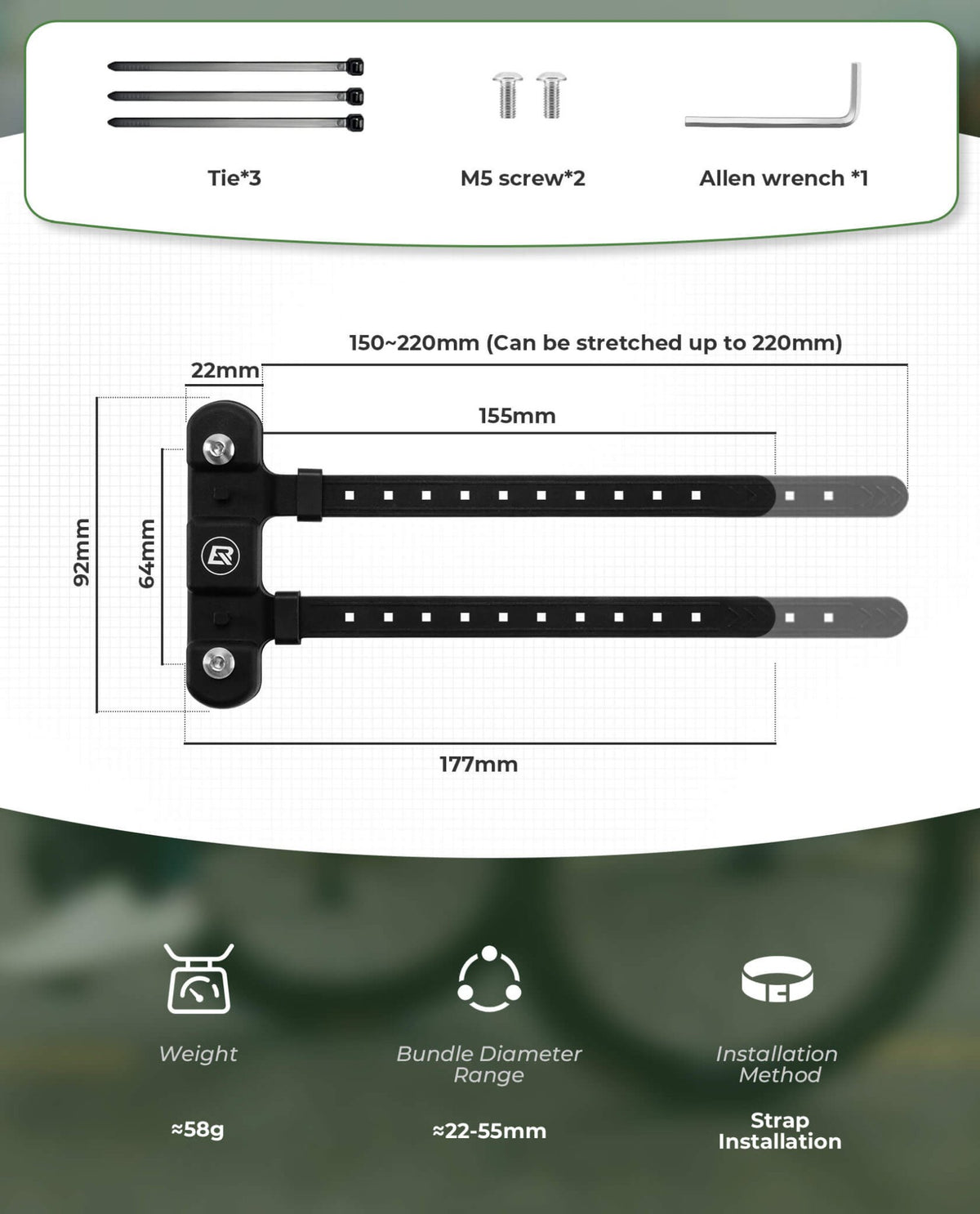 Bike Bottle Cage Mount Adapter - ridemart