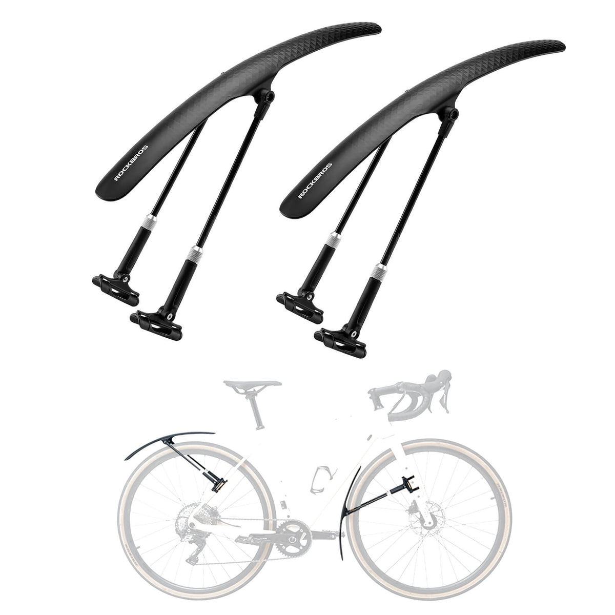 Bike Fenders for 700C Road Bikes – Quick-Release Mud Guards - ridemart