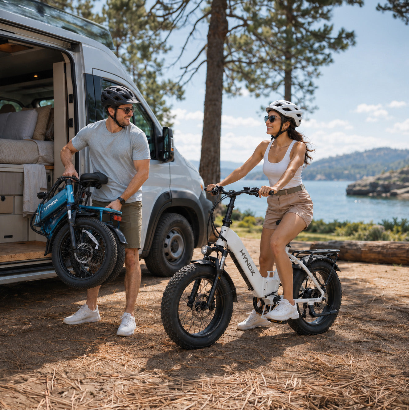 Hynox FLEX & Hynox Trooper X 20”  Folding Electric Bike Bundle-4