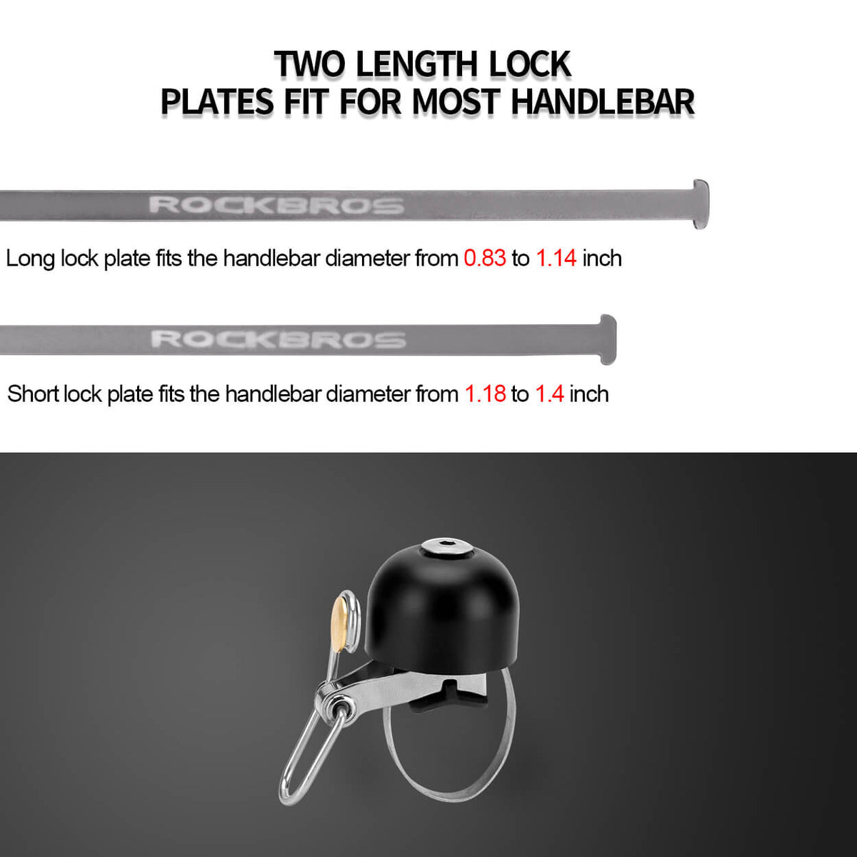 Classic Bike Bell Loud Bicycle Bell - ridemart