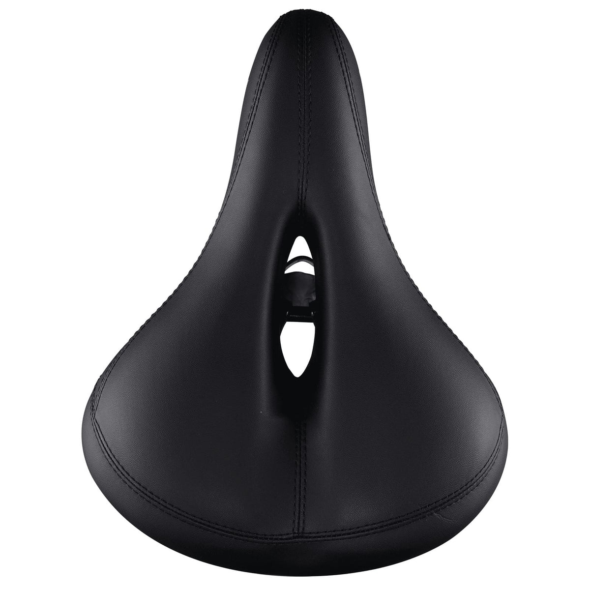 Comfort Bike Saddle with Rear Safety Light - ridemart