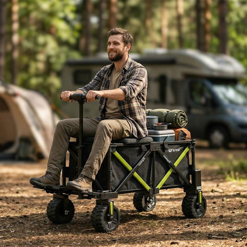 DYU CampX Foldable Electric Wagon - ridemart