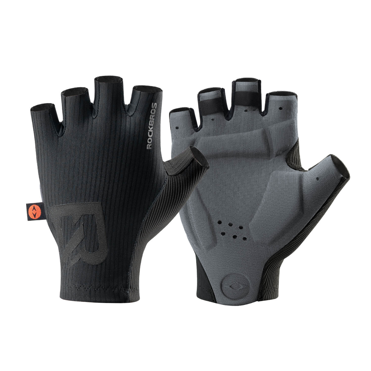 Elastic Interface® Half-Finger Cycling Gloves with Padded Palm-3