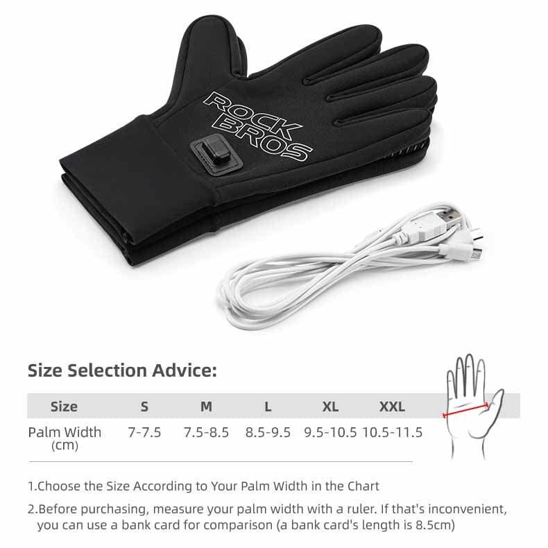 Electric Heated Gloves for Winter - ridemart