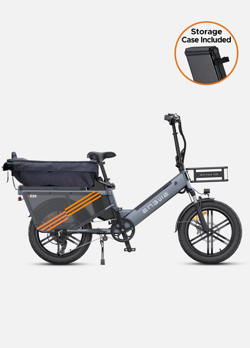 ENGWE LE20 1300W Peak Torque sensor Step-Thru Cargo Ebike - ridemart